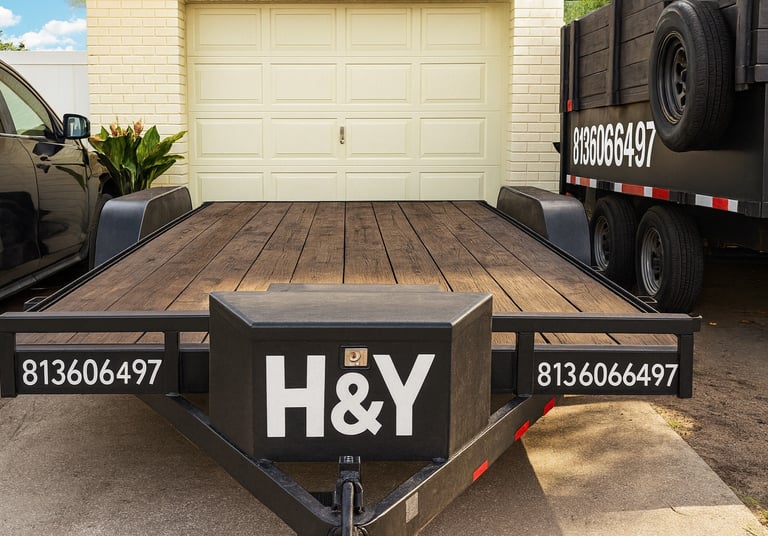 Flatbed Trailer Rental Tampa
