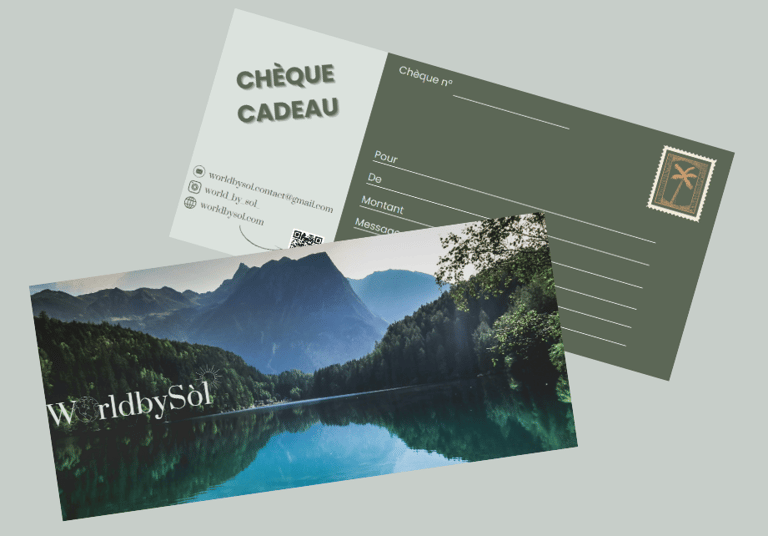 Carte Cadeau Physique Voyage