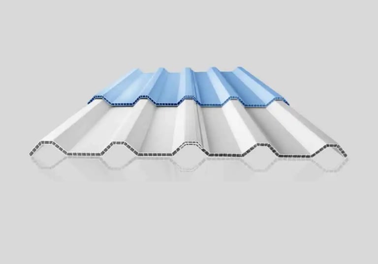 atap upvc terbaik dobel layer dari grametindo