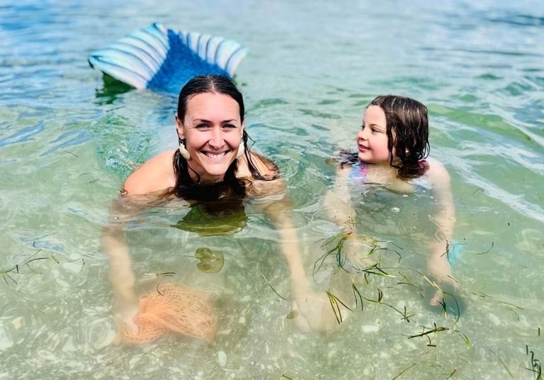 Mermaid in the water