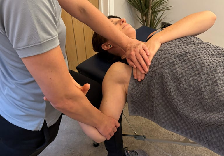 Soft Tissue Therapy in action