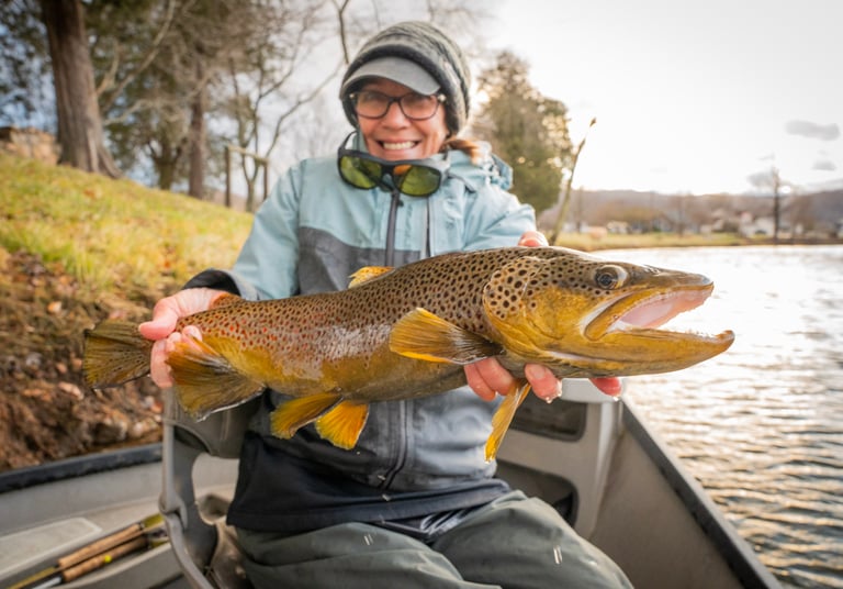 January Fly Fishing in Tennessee