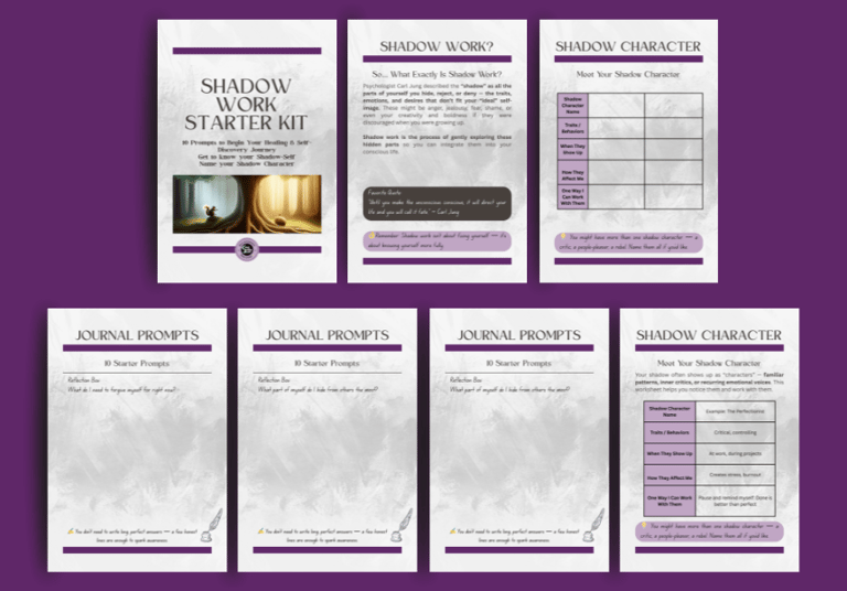 Shadow Work Starter Kit Soul Sisters Tarot