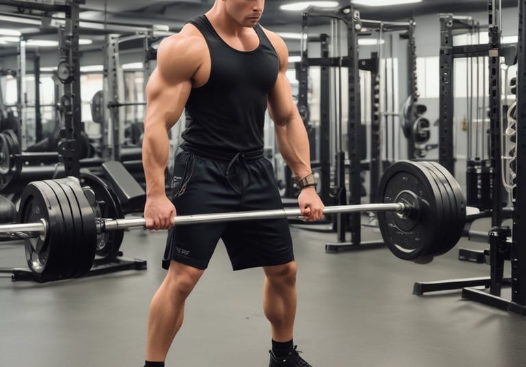 A family stretching together in matching Hidden Wells workout apparel in a sunlit park.