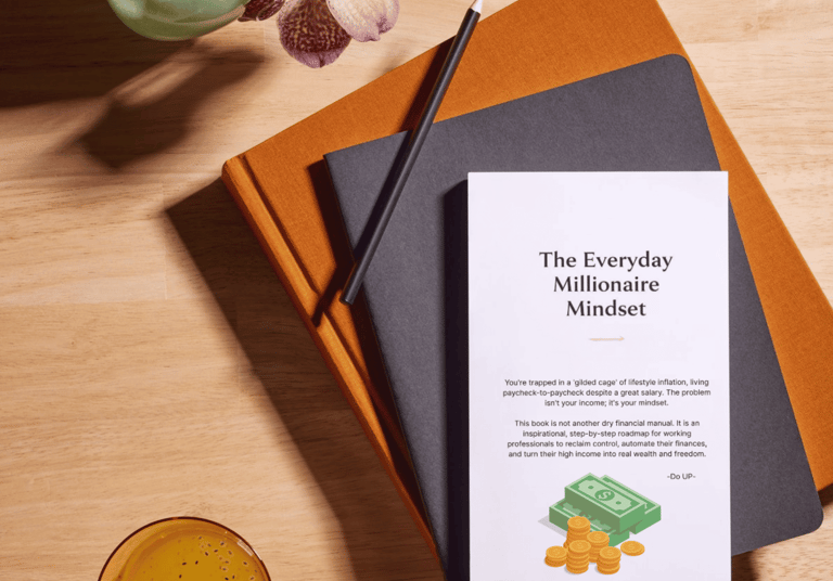Financial freedom ebook The Everyday Millionaire Mindset cover