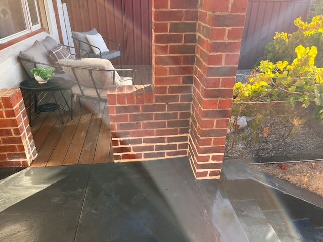 Photo of brickwork after repairs conducted 