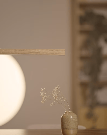 lampadario sospensione pendente artigianale in legno massello luce di qualità led