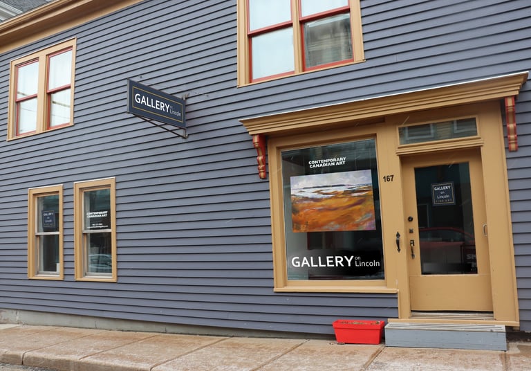 Gallery on Lincoln in Lunenburg, view of the façade (street view)
