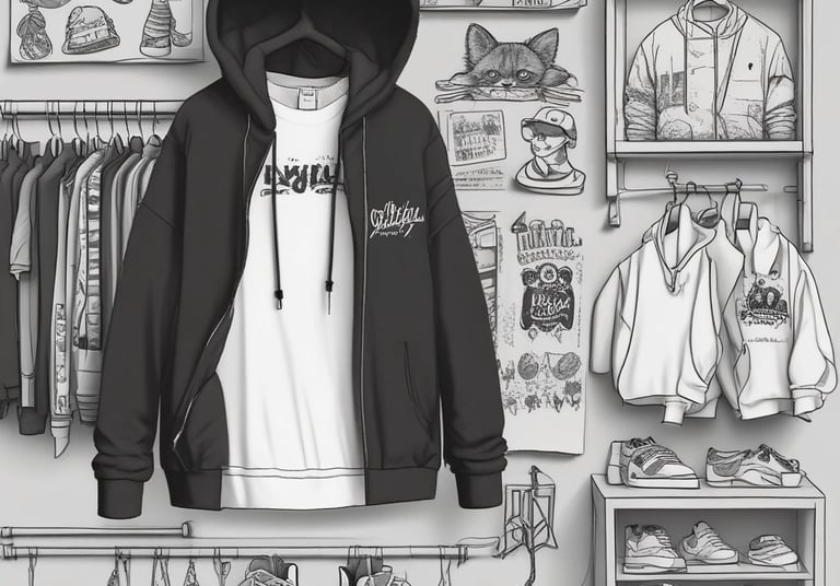 A modern retail store featuring sleek wooden furnishings and curved wooden ceiling designs. Several laptops and electronic devices are displayed on minimalist wooden tables. The store has large glass windows allowing natural light to illuminate the interior. Customers are seen browsing the products.