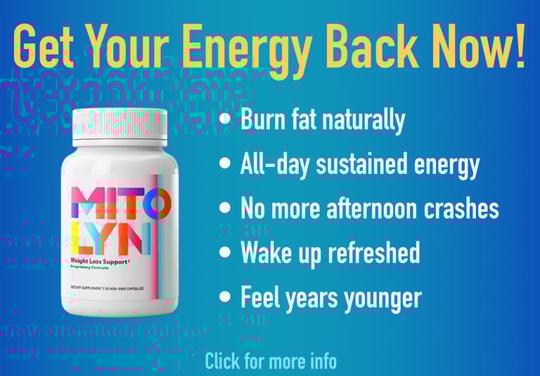 Get Your Energy Back Now!