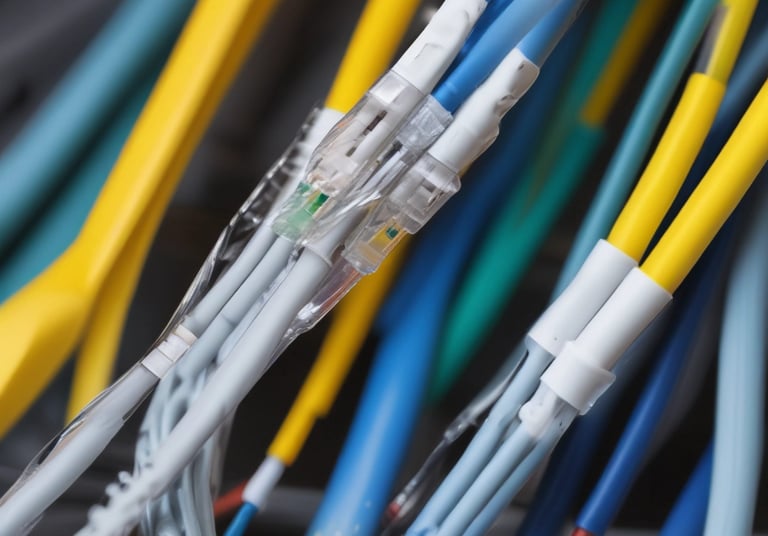 A person wearing protective gear and a welding helmet is engaged in welding activities, surrounded by various tools and equipment in a workshop environment. The bright light from the welding process illuminates the dark space, highlighting the focus and intensity of the work. The setting includes items such as gas tanks, a red cooler, and assorted tools on shelves.