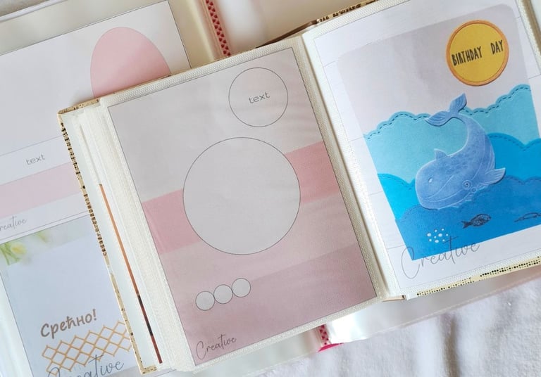 Card making sketch and handmade card made using sketch