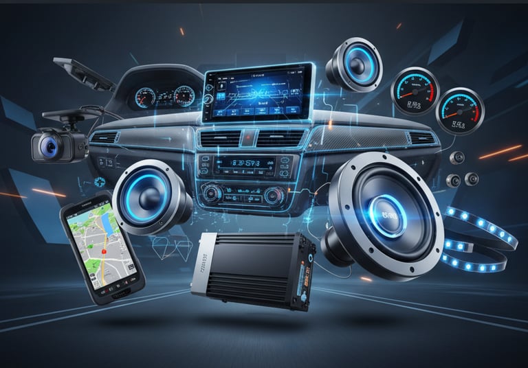 Latest tech gadgets for cars and everyday use