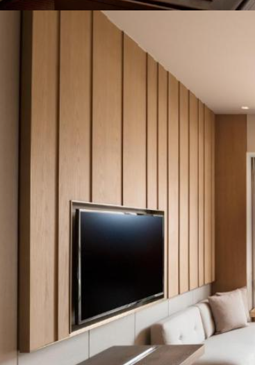 TV back panel wood
