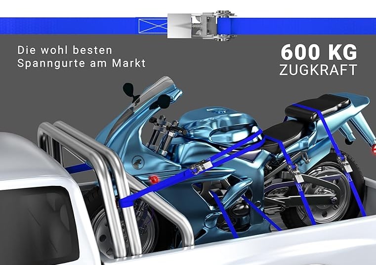 Motorcycle Tie-Down Straps