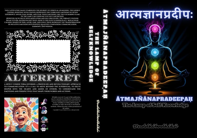 a cover of Atmanjanapradeepah book authored by Buddhibodhika