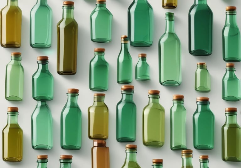 A truck loaded with recyclable materials ready for pickup.