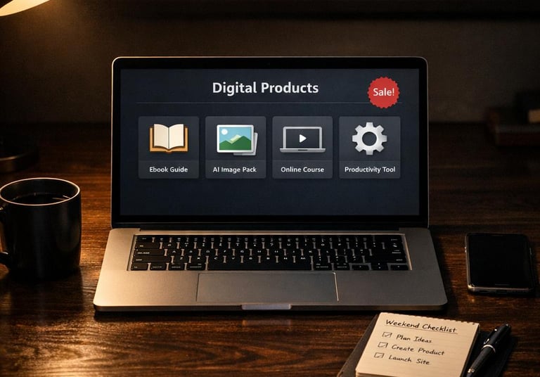 how many digital products should a beginner create