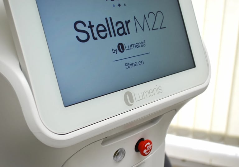 Advanced IPL machine at Ariana Esthetic Edmonton