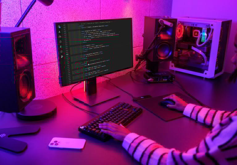 Desarrollo web con código puro