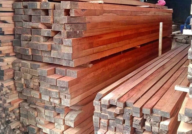 kayu kaso meranti bahan bekisting