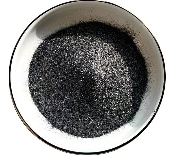 the photo of Black Silicon Carbide Grit
