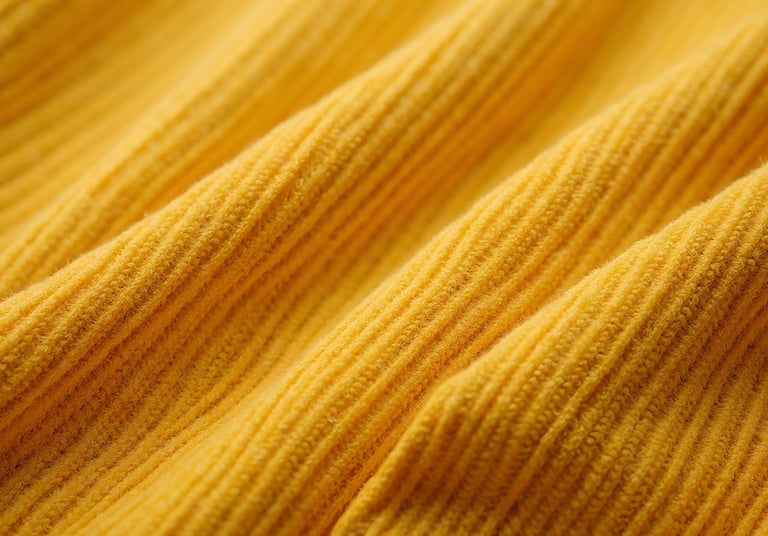 velours cotelé jaune