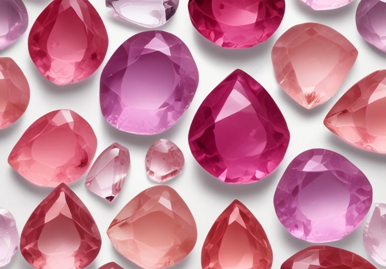 Close-up of sparkling aurvyx quartz crystals with a soft natural light background