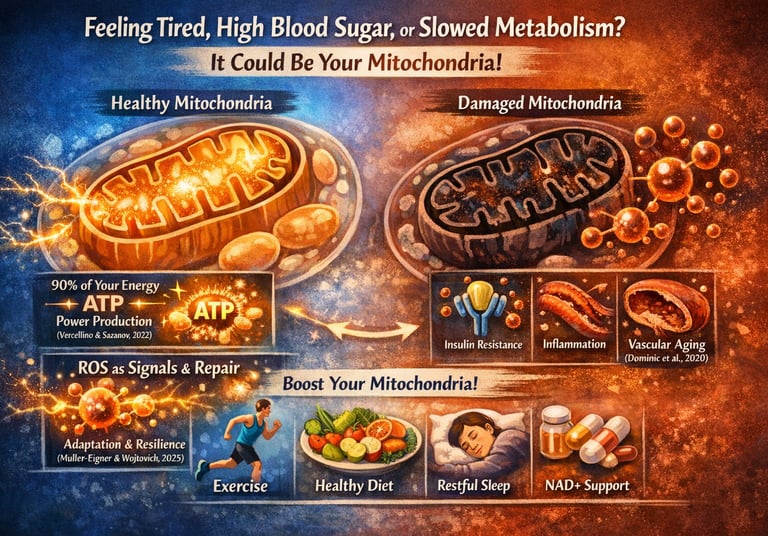 Exhausted All Day, Awake at Night? Your Cellular Redox System May Be Failing