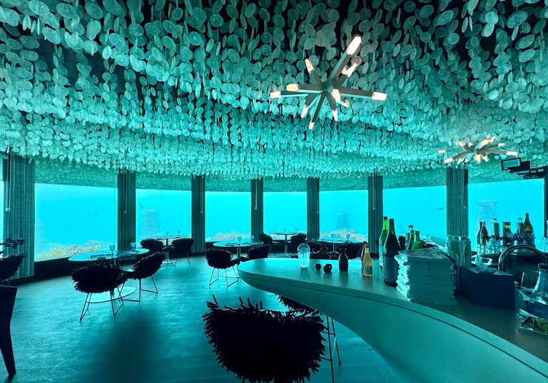 Niyama Maldives subsix underwater restaurant