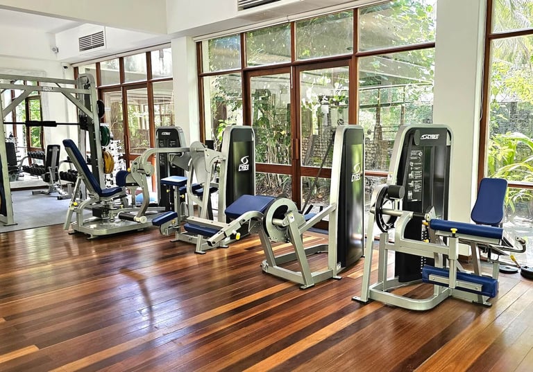 Four Seasons Landaa Giraavaru Maldives gym