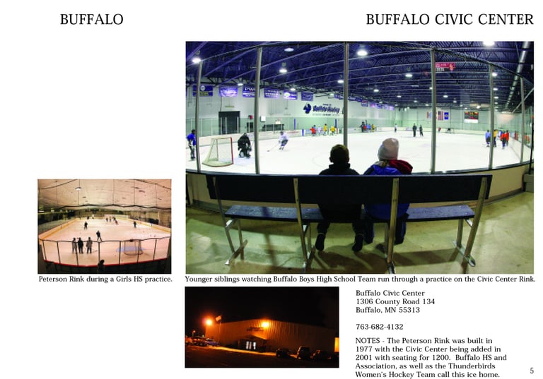 Picture of Shattuck St Mary's Ice Arena found in Mike Krieter's Minnesota Ice Arenas Book