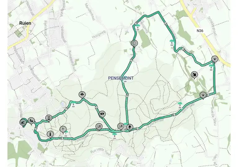 Kluisbosroute lang