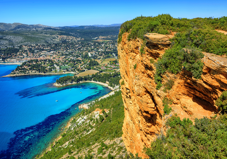 vue du Cap canaille à Cassis
