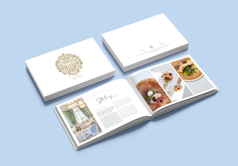 Mock-up des 1793 Magazin vom Grand Hotel Heiligendamm