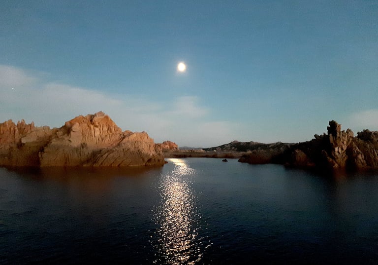 Santa Maria Mondschein Sardinien