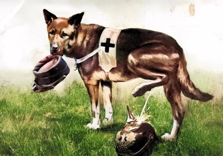 Roland, le chien sauveur des Poilus