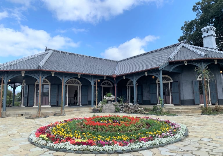 Glover Garden in Nagasaki on a private tour with a local guide