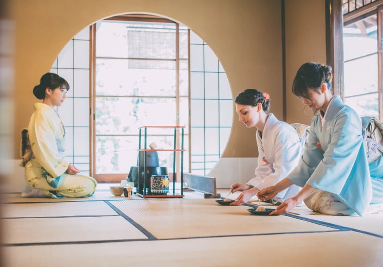Japanese tea ceremony experience in Nagasaki on a private tour