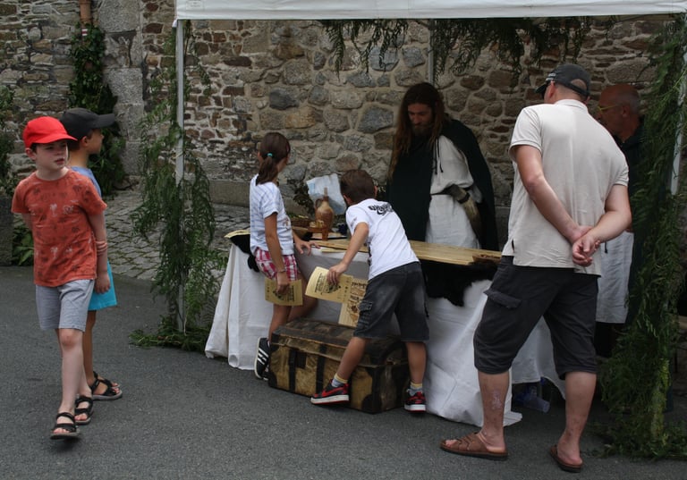 Parcours de Jeux par les Joueurs de Noblat