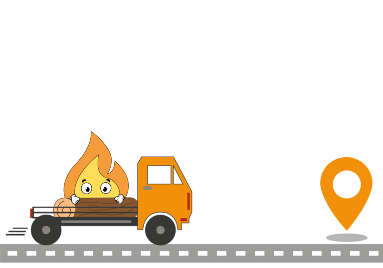 Livraison partout en PACA de bois de chauffage