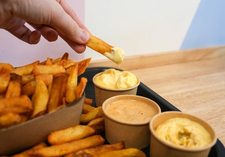 Photographie pour un restaurant de burger