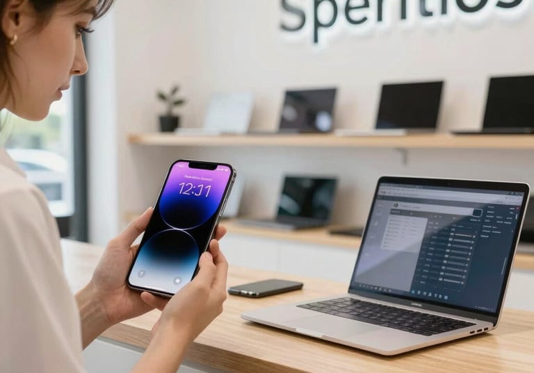 Auto body shop repair process infographic showing diagnose, quote, repair, and deliver steps.