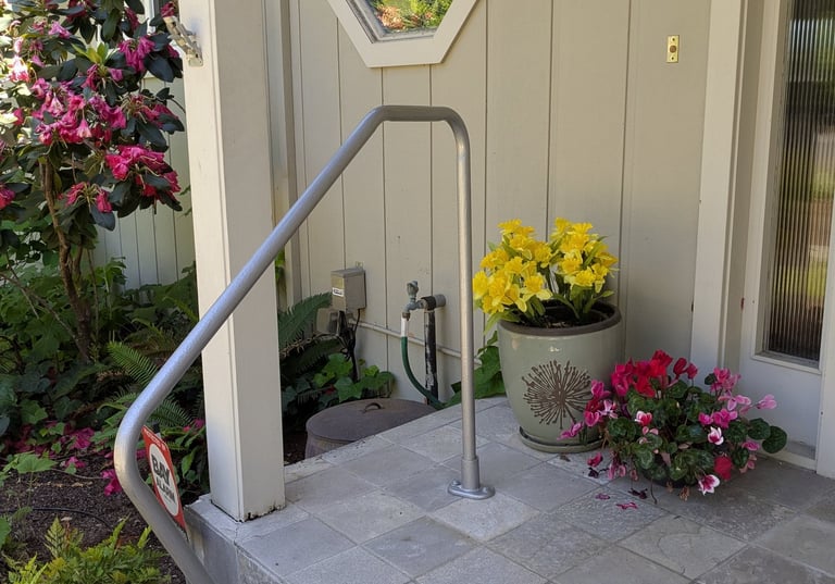 Handrail Installation, Santa Rosa CA