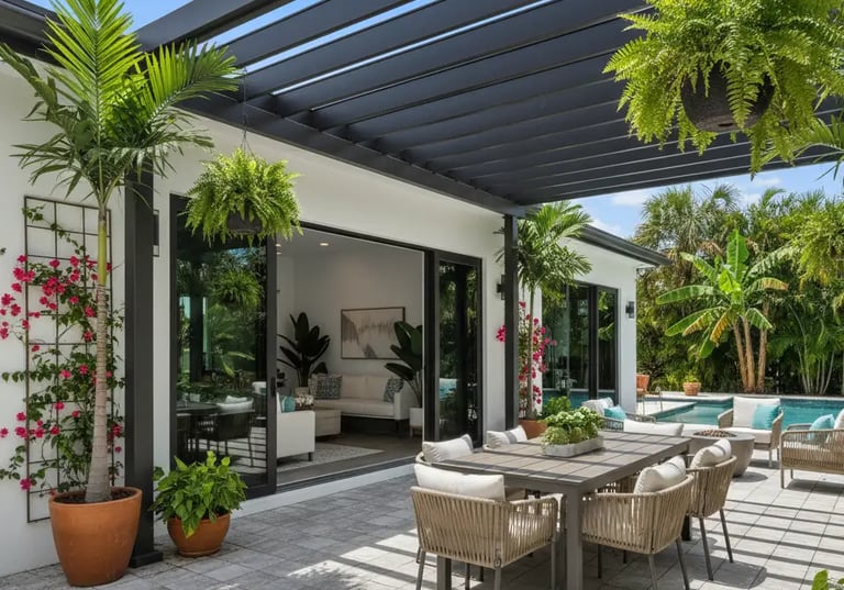 Concrete Patio for Outdoor Living in Hollywood, FL