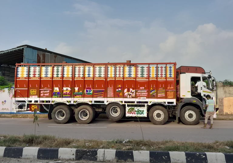 Heavy-duty Cargo Body for commercial transport – built by MS Engineering Works