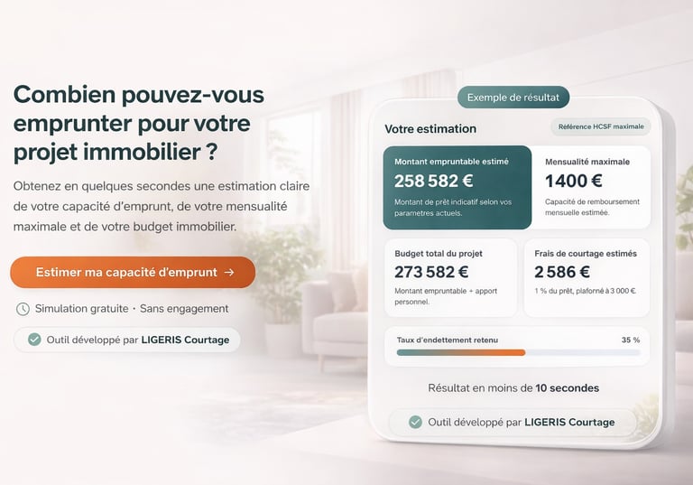 Simulateur LIGERIS Courtage