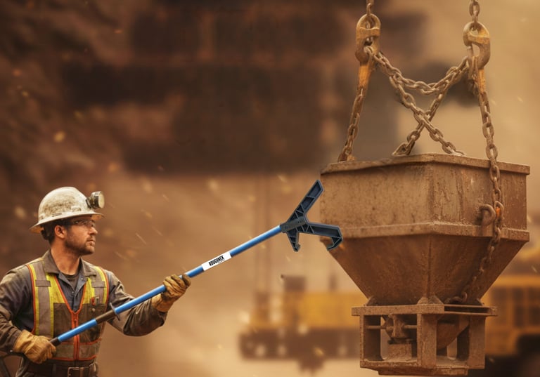 PSC ROUGHNEK Push-Pull Pole™ | Oilfield Push Pull Tool for Rig Floor Pipe Handling