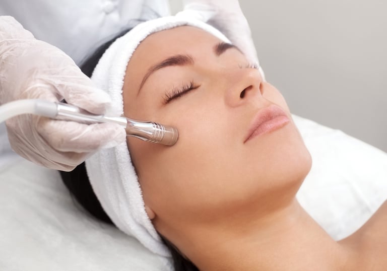 Deep pore cleansing facial for clear, refreshed skin