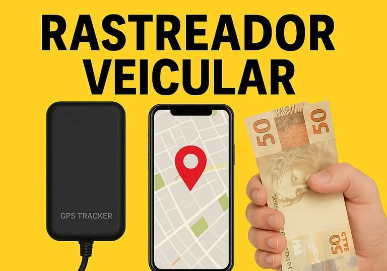 Rastreador veicular instalado pelo Grupo CV Segurança Eletrônica em Viamão RS.